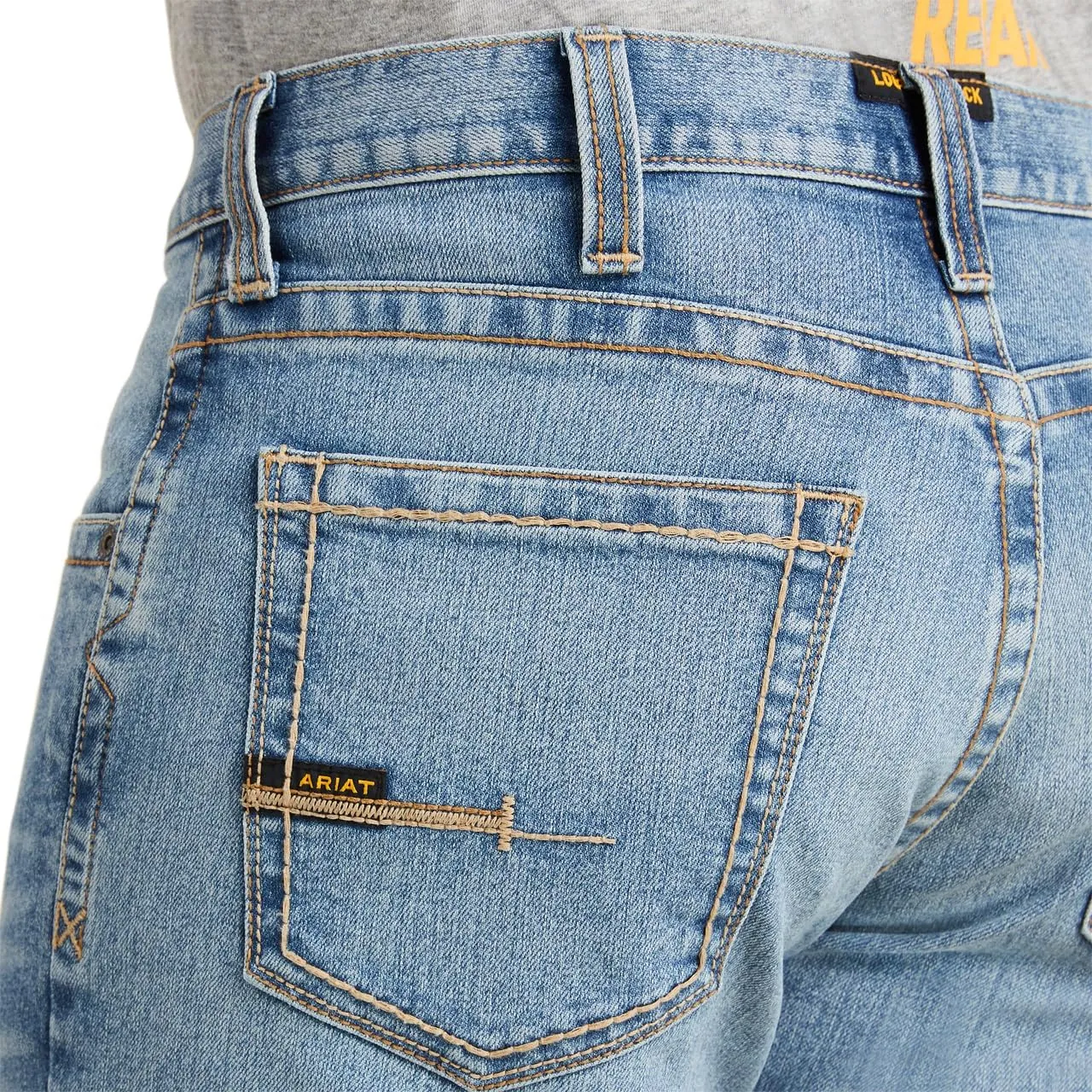 Ariat Men's Rebar M5 Straight Durastretch Edge Straight Leg Jean