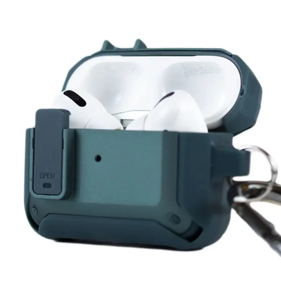 Armor Shockproof Protective AirPods Case - Green