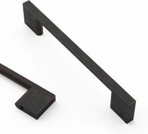 Asidrama 10 Pack 5 Inch(128mm) Oil Rubbed Bronze Kitchen Cabinet Handles, Cabinet Pulls Kitchen Cabinet Hardware for Cupboard Drawer Handles Pulls