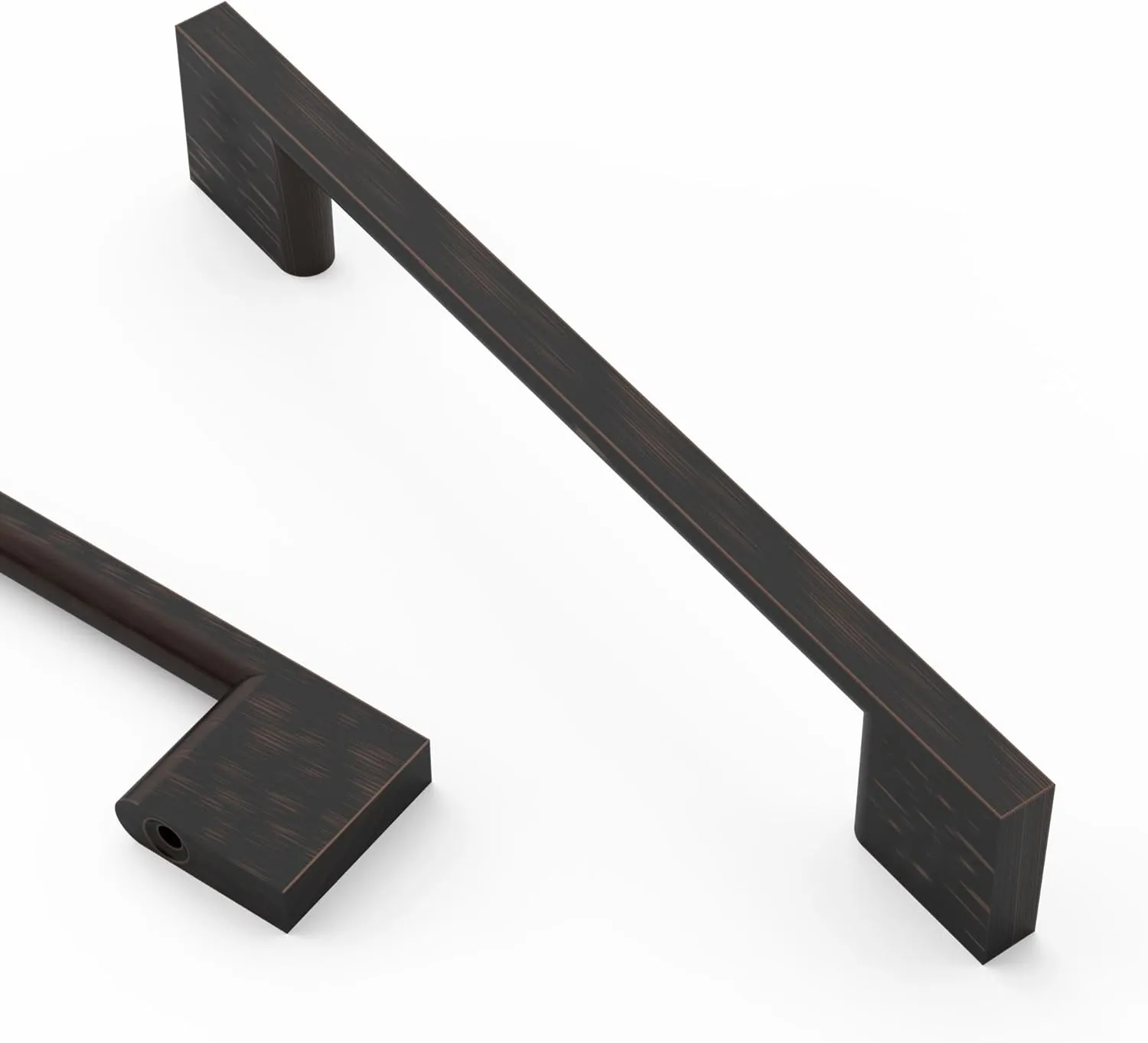 Asidrama 10 Pack 5 Inch(128mm) Oil Rubbed Bronze Kitchen Cabinet Handles, Cabinet Pulls Kitchen Cabinet Hardware for Cupboard Drawer Handles Pulls