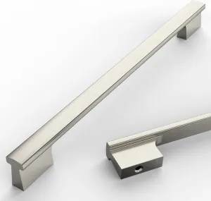 Asidrama 10 Pack 9 Inch(228mm) Brushed Satin Nickel Kitchen Cabinet Handles, Cabinet Pulls Kitchen Cabinet Hardware for Cupboard Drawer Pulls