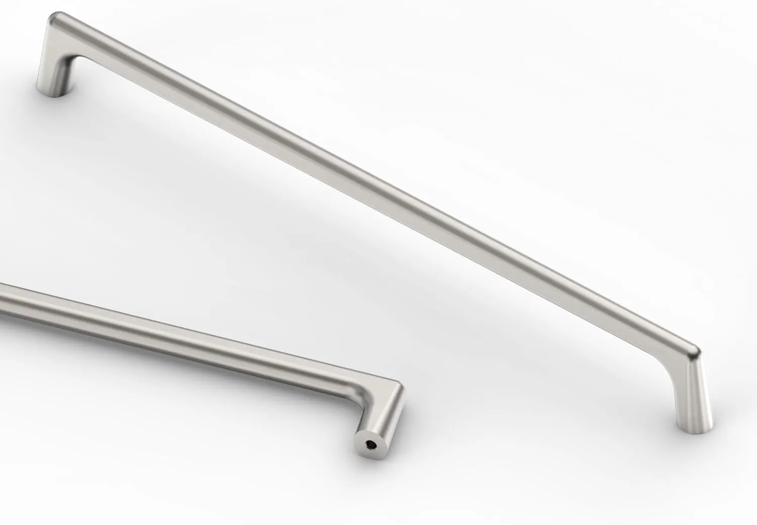 Asidrama 6 Pack 10 Inch(256mm) Brushed Satin Nickel Cabinet Pulls Cabinet Handles Cupboard Handles Kitchen Cabinet Hardware for Cupboard Drawer Pulls