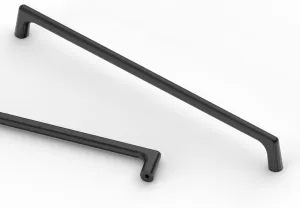 Asidrama 6 Pack 10 Inch(256mm) Matte Black Cabinet Pulls Cabinet Handles Cupboard Handles Kitchen Cabinet Hardware for Cupboard Drawer Pulls