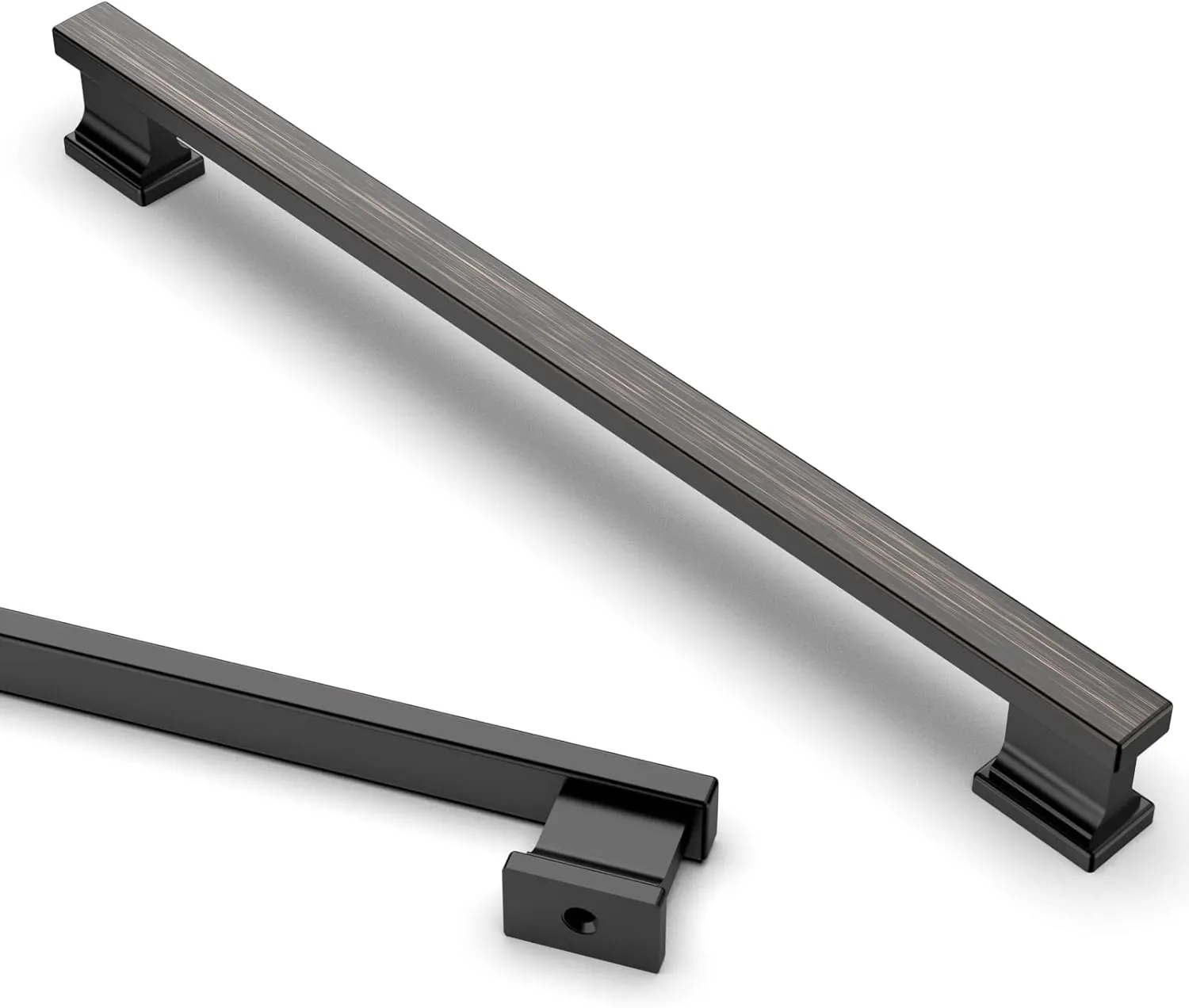 Asidrama 6 Pack 15 Inch(381mm) Oil Rubbed Bronze Kitchen Cabinet Handles, Cabinet Pulls Kitchen Cabinet Hardware for Cupboard Drawer Pulls
