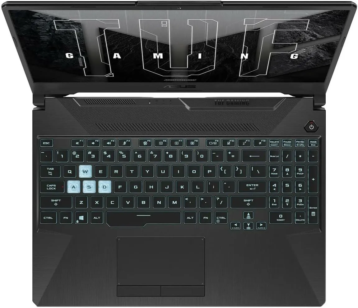 ASUS TUF 2024 A15 Gaming Laptop, 15.6" 144Hz FHD, 8-Core Ryzen 7 7435HS (Beats i7-13620H), NVIDIA RTX 3050 GPU, 16GB RAM, 1TB SSD   256GB Portable SSD, RGB KB, RJ45, Keypad, Win 11
