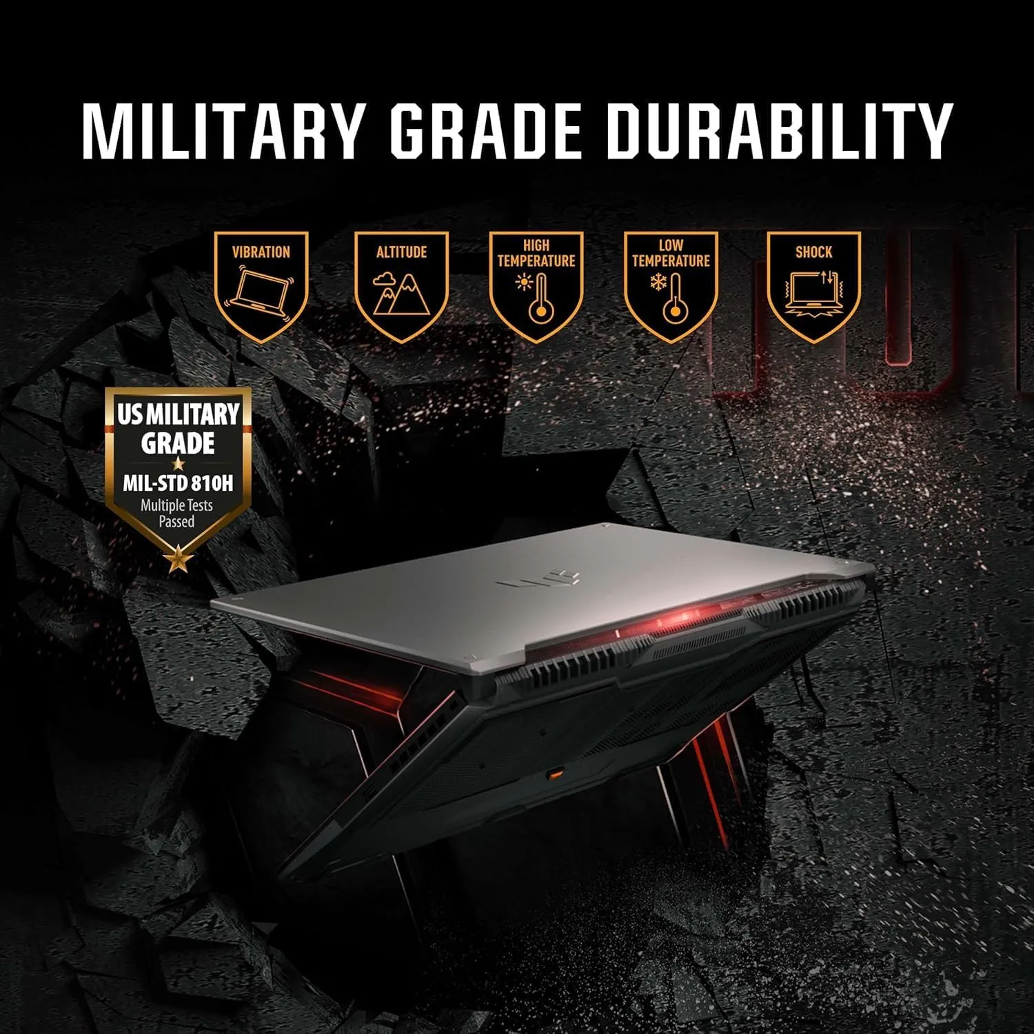 ASUS TUF A16 Gaming Laptop, 16" 2560 x 1600 165Hz Display, AMD Ryzen 9 7940HX(Beat i9-13900H), GeForce RTX 4070, 32 GB DDR5 RAM, 1 TB SSD, Wi-Fi 6, Backlit, Lifetime Microsoft Office, Windows 11 Pro