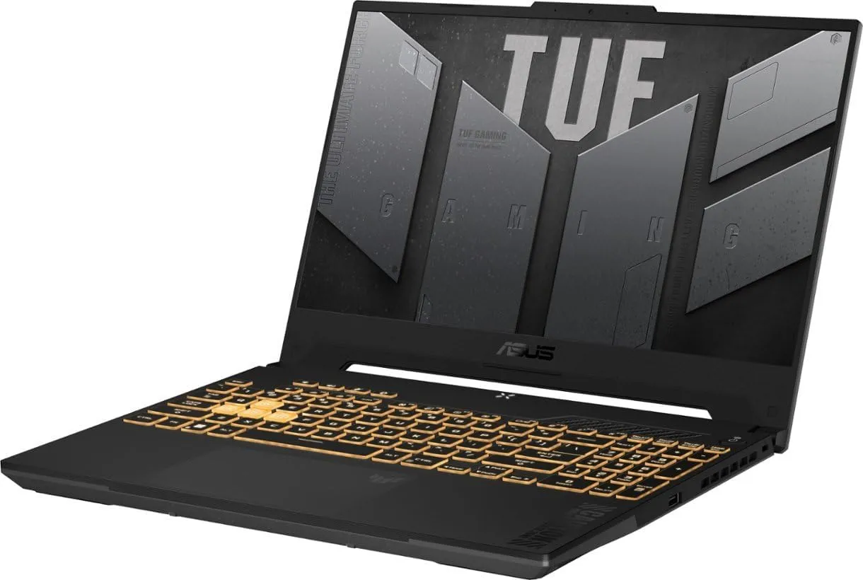 ASUS TUF F15 Gaming Laptop, NVIDIA RTX 4070, Intel 13th Core i7-13620H(Beat i9-12900), 15.6" 144Hz FHD IPS, 32 GB DDR5, 2 TB SSD, Wi-Fi 6, Win 11 Pro & Office Pro Lifetime, Gaming Mouse & 32GB UFD