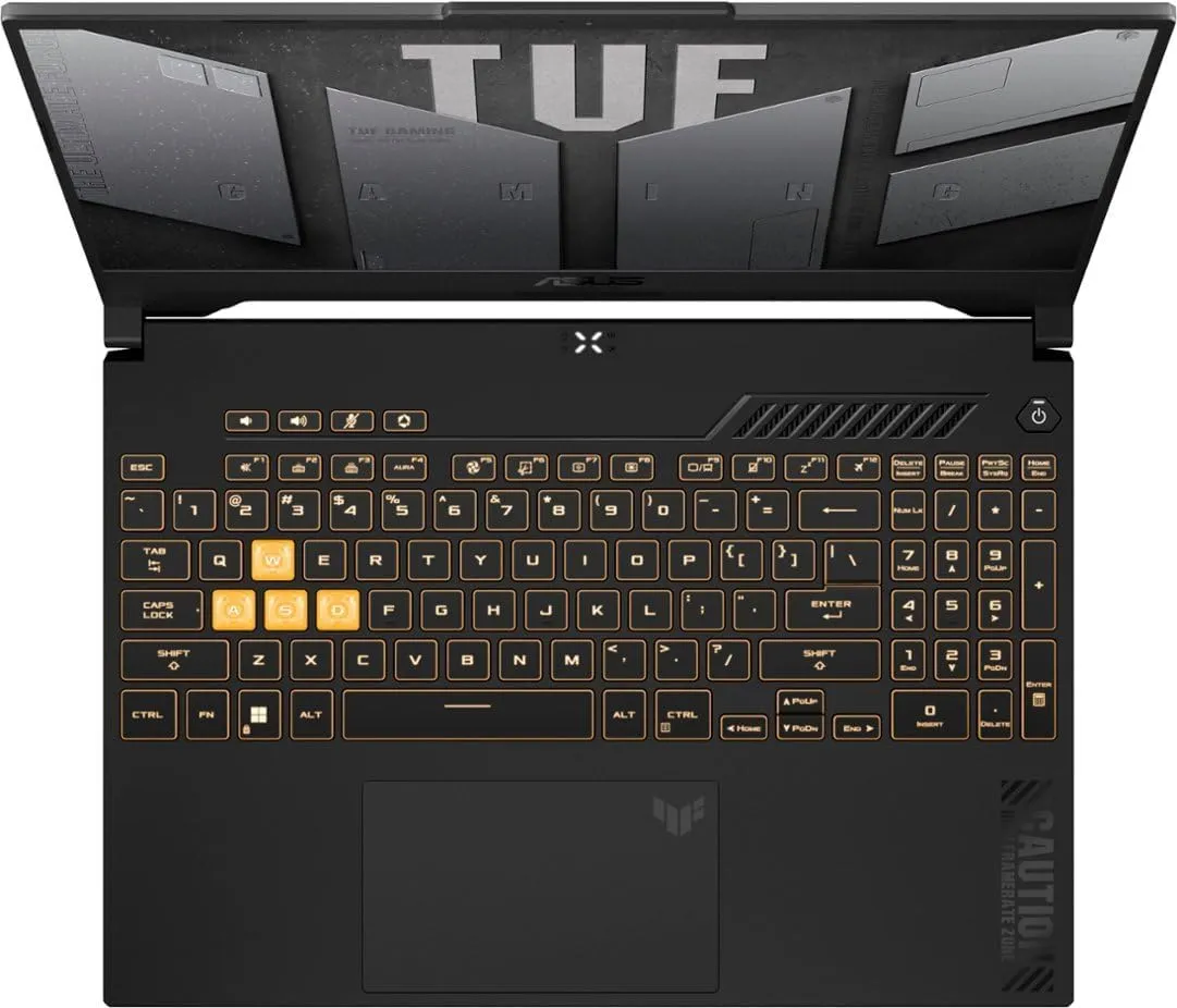 ASUS TUF F15 Gaming Laptop, NVIDIA RTX 4070, Intel 13th Core i7-13620H(Beat i9-12900), 15.6" 144Hz FHD IPS, 32 GB DDR5, 2 TB SSD, Wi-Fi 6, Win 11 Pro & Office Pro Lifetime, Gaming Mouse & 32GB UFD