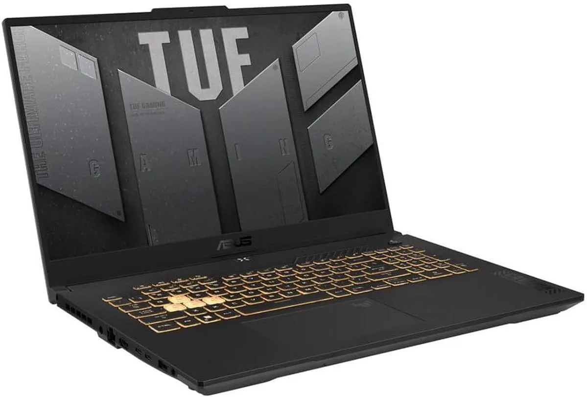 ASUS TUF F17 Gaming Laptop, 17.3'' 2560 x 1440 WQHD 240 Hz, Intel 10-Core i7-13620H(Up to 4.90 GHz), 64 GB DDR5 RAM, 2 TB SSD, GeForce RTX 4070, Wi-Fi 6, Backlit KB, Lifetime Office & Windows 11 Pro