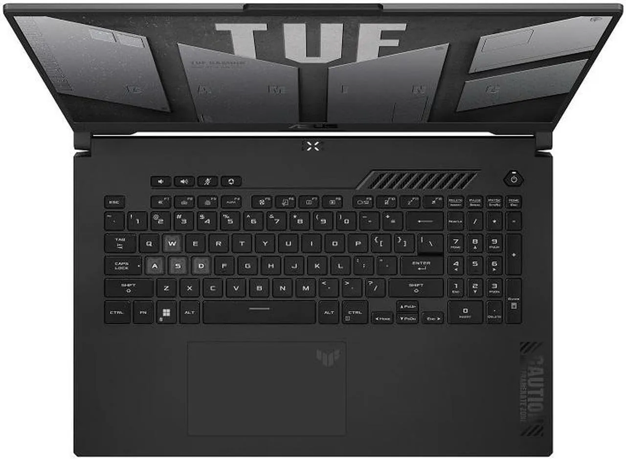 ASUS TUF F17 Gaming Laptop, 17.3'' 2560 x 1440 WQHD 240 Hz, Intel 10-Core i7-13620H(Up to 4.90 GHz), 64 GB DDR5 RAM, 2 TB SSD, GeForce RTX 4070, Wi-Fi 6, Backlit KB, Lifetime Office & Windows 11 Pro