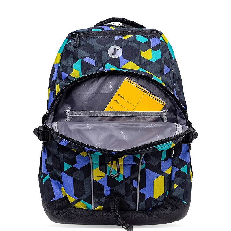 Atom Multi Purpose Laptop Backpack in Cubes