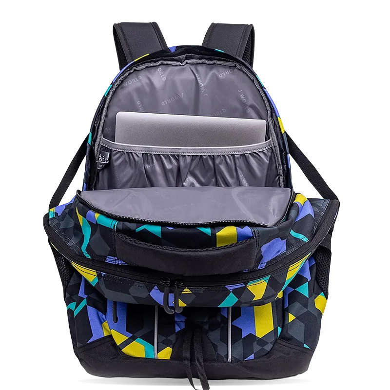 Atom Multi Purpose Laptop Backpack in Cubes