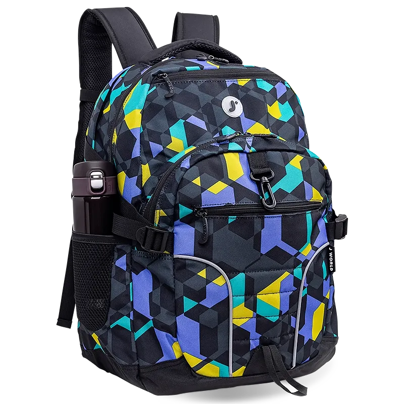 Atom Multi Purpose Laptop Backpack in Cubes