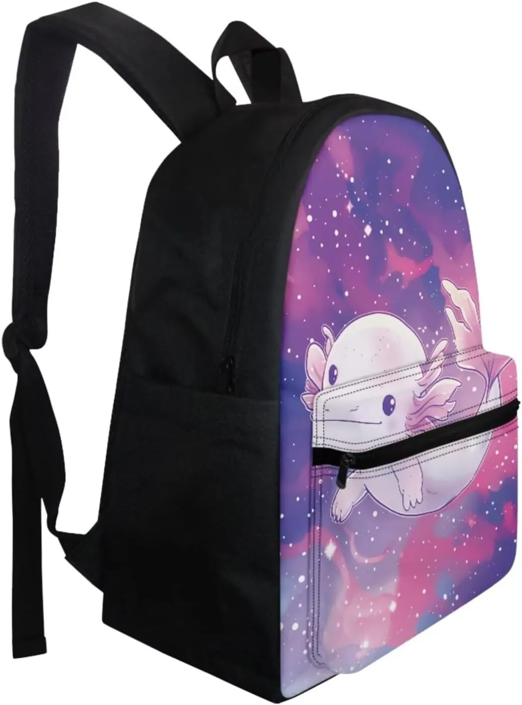 Axolotl Toddler Backpack and Lunch Box Set Boys 2-4 School Bags for Teens Girls Back to School Bag for Girls 8-10 Fits Notebooks,Pens,Water Bottles,Phone,Homework,Tablets