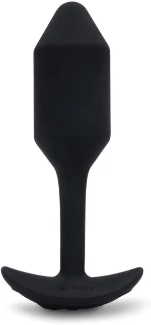 b-Vibe Vibrating Weighted Snug Plug M - Black