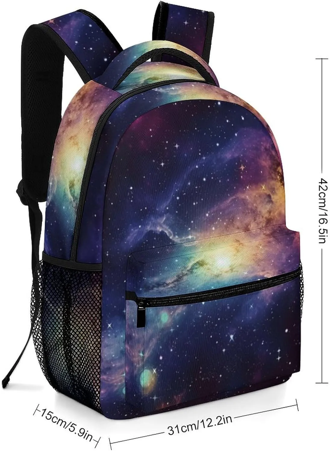 Backpacks Galaxy in The Universe Travel Bag Laptop Backpack Casual Daypack for Weekender Business Hiking