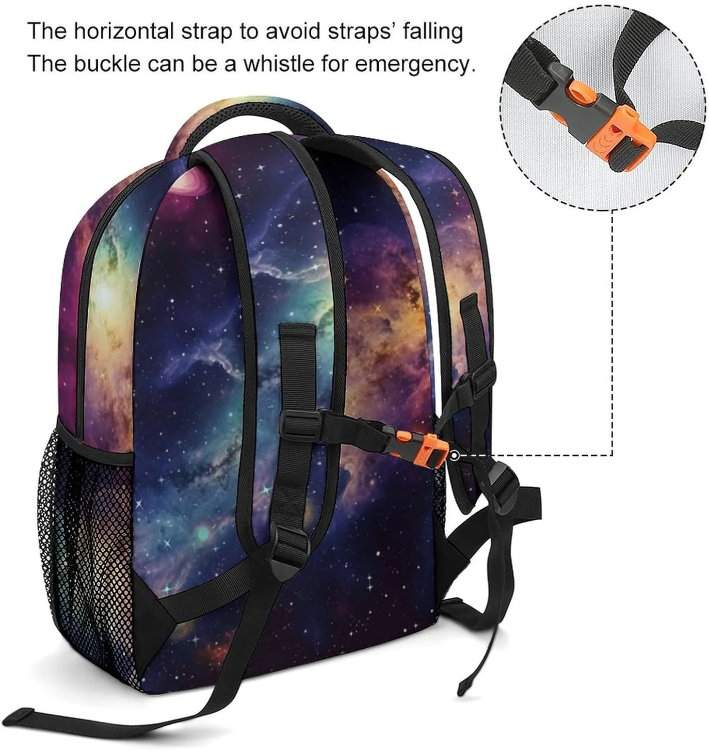 Backpacks Galaxy in The Universe Travel Bag Laptop Backpack Casual Daypack for Weekender Business Hiking