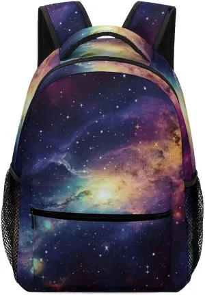 Backpacks Galaxy in The Universe Travel Bag Laptop Backpack Casual Daypack for Weekender Business Hiking