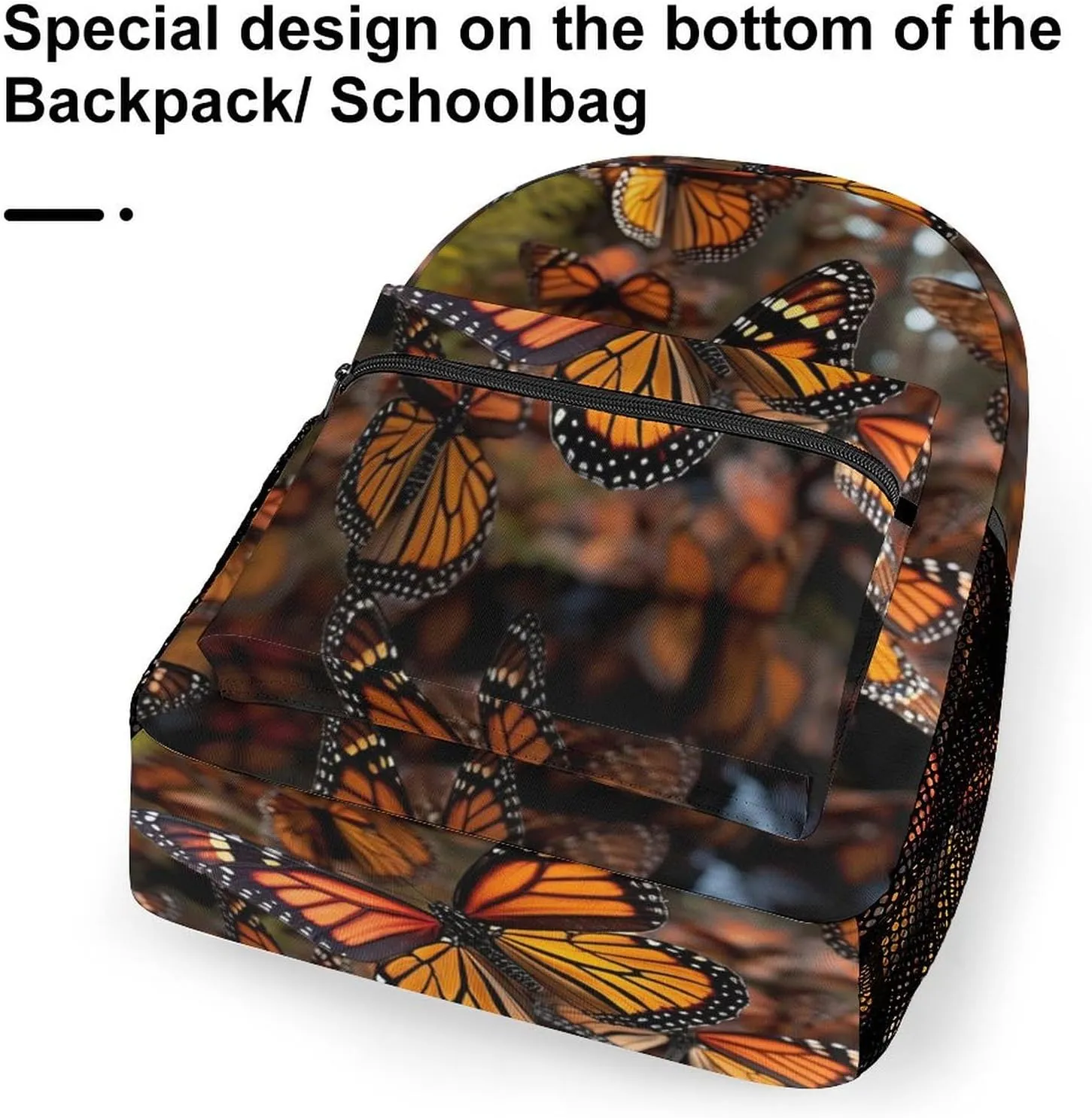Backpacks Monarch Butterflies Travel Bag Laptop Backpack Casual Daypack for Weekender Business Hiking