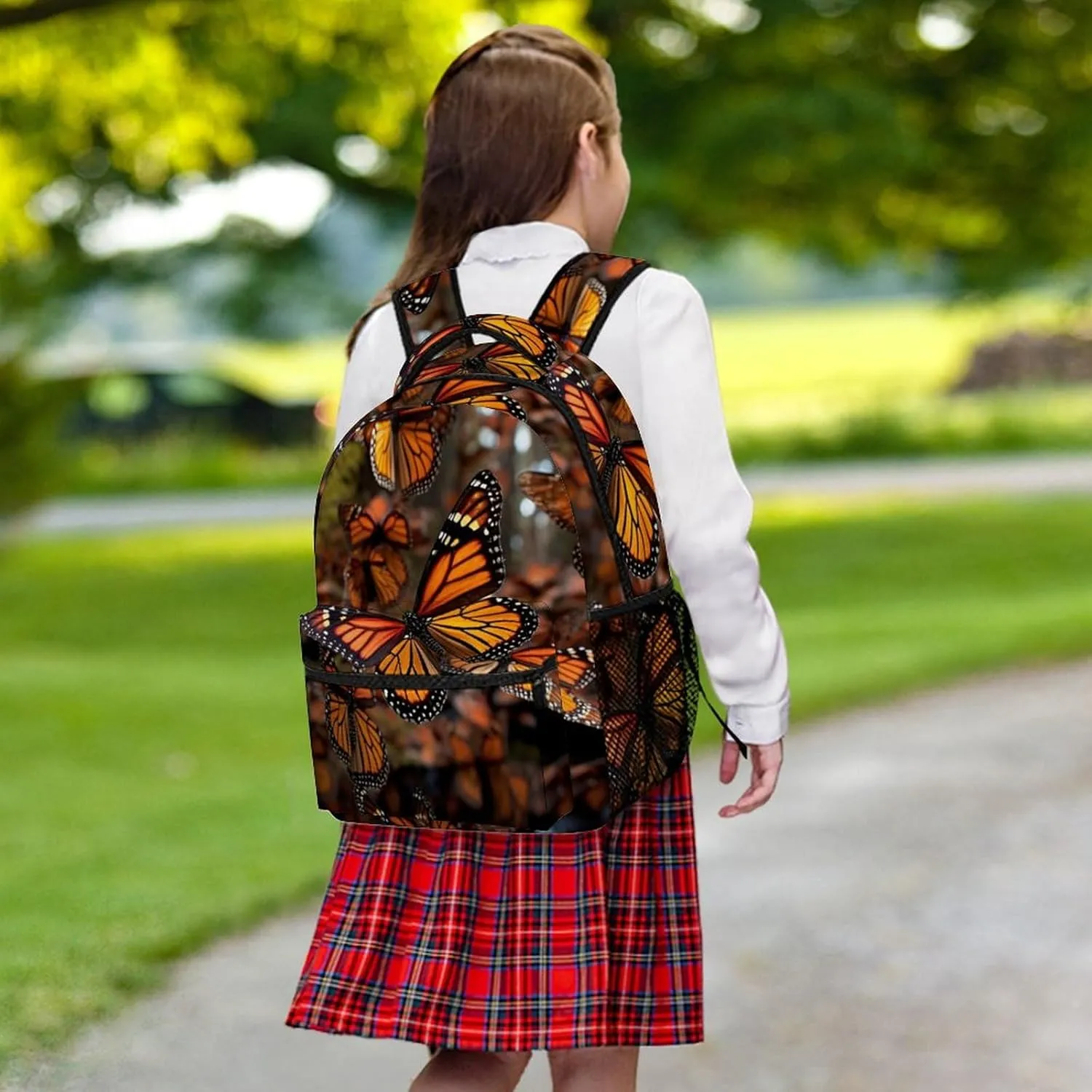 Backpacks Monarch Butterflies Travel Bag Laptop Backpack Casual Daypack for Weekender Business Hiking