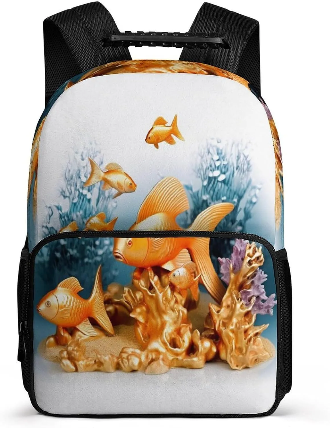 Backpacks Small Fishes Travel Bag Business Work Laptop Backpack