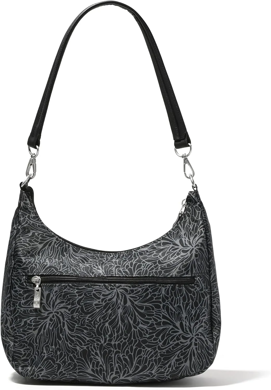 Baggallini Modern Pocket Half Moon 11"x10.5" Shoulder Women W/Replaceable Straps Converts to Crossbody Bag
