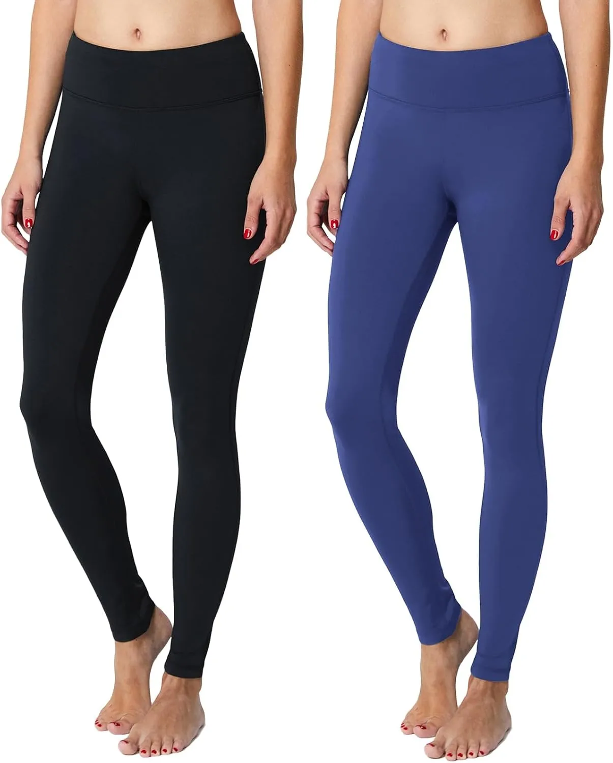 baleaf Women's Fleece Lined Leggings Thermal Warm Winter Tights High Waisted Yoga Pants Cold Weather with Pockets
