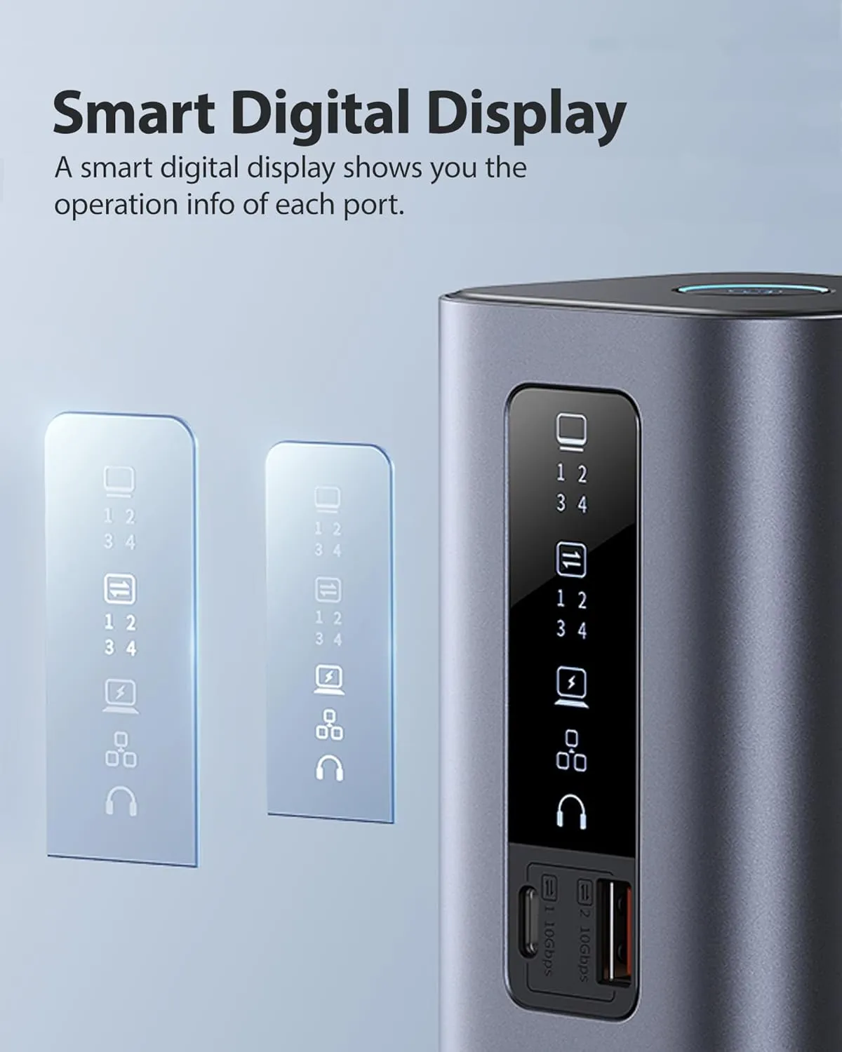 Baseus Docking Station, Spacemate(Win) 11 in 1, Triple Display, 4K HDMI and DP, 10Gbps USB A/C Ports, Gigabit Ethernet, 100W PD, Audio, Laptop Docking Station for Windows/Dell/HP/Lenovo/Asus/Acer/Mac