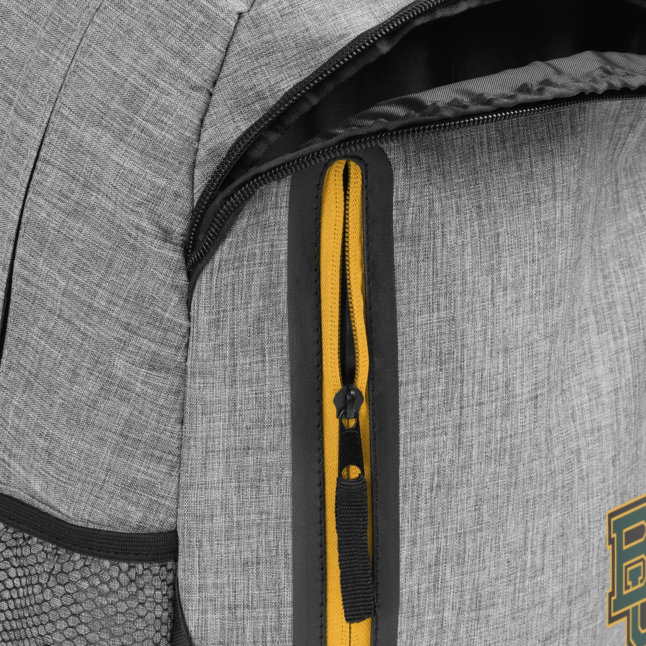 Baylor Bears Heather Grey Bold Color Backpack