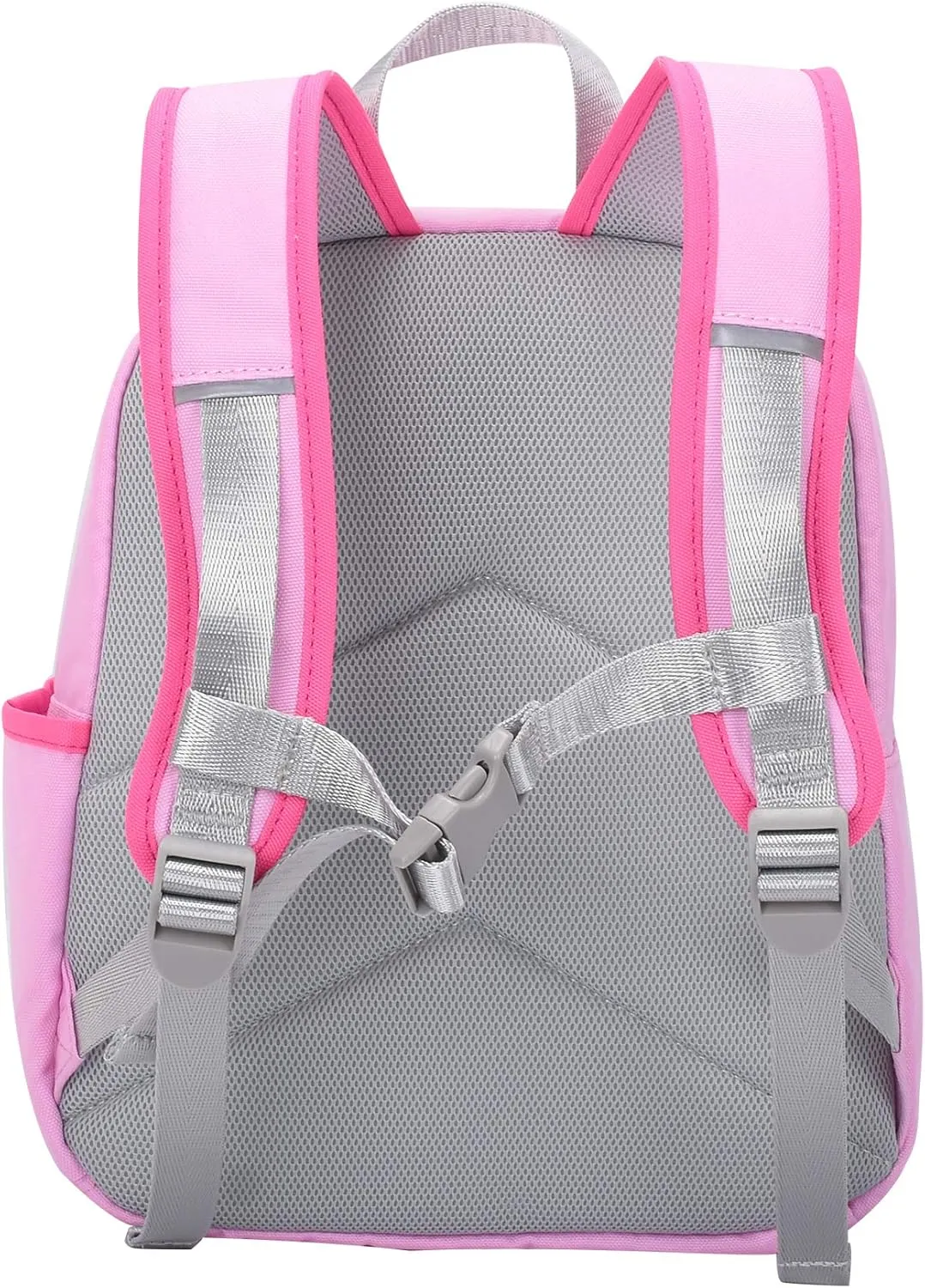 Beatrix New York - Toddler & Kids 11.5” Backpack Bag with Removable Leash for Girls & Boys (PINK ROBOT), Ideal for Preschool & Kindergarten Back to School