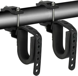Belinous UTV Gun Holder, UTV Gun Rack Bow Rack Shovel Mount Fits for 1.75”- 2” Roll Bars Compatible with Polaris RZR Ranger Can-Am Kawasaki Snowmobile Golf Cart