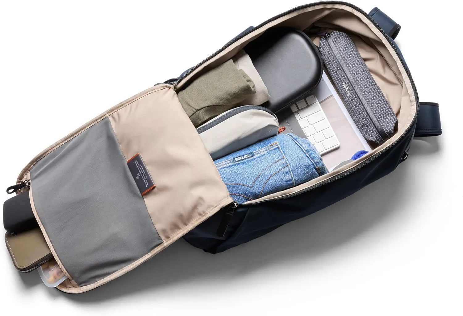 Bellroy Transit Workpack (26 liters, laptops up to 16”, tech accessories, gym gear, shoes, water bottle, daily essentials) - Nightsky
