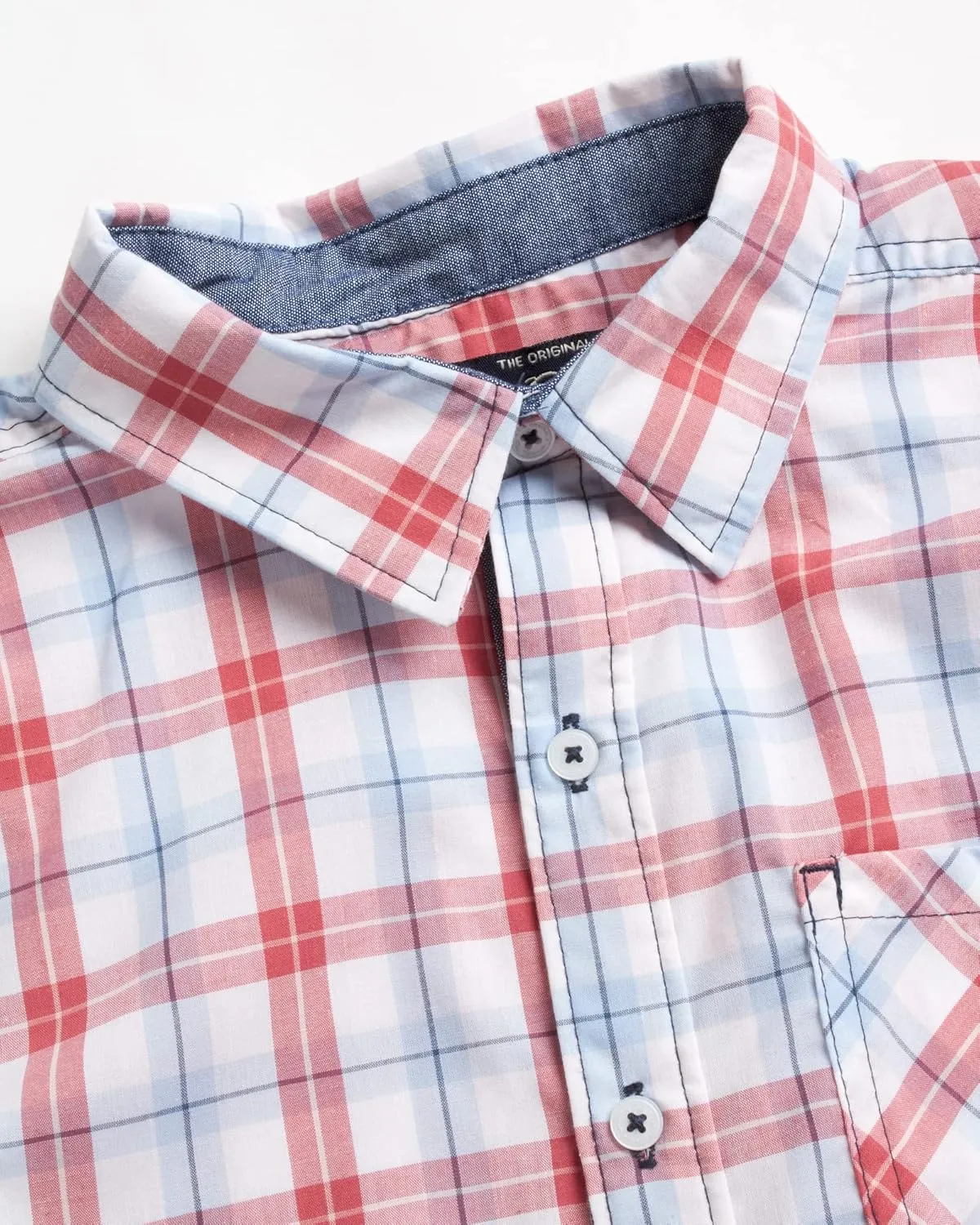 Ben Sherman Boys' Button Down Shirt - Casual Short Sleeve Woven Shirt - Kids' Collared Shirt for Boys (8-18)