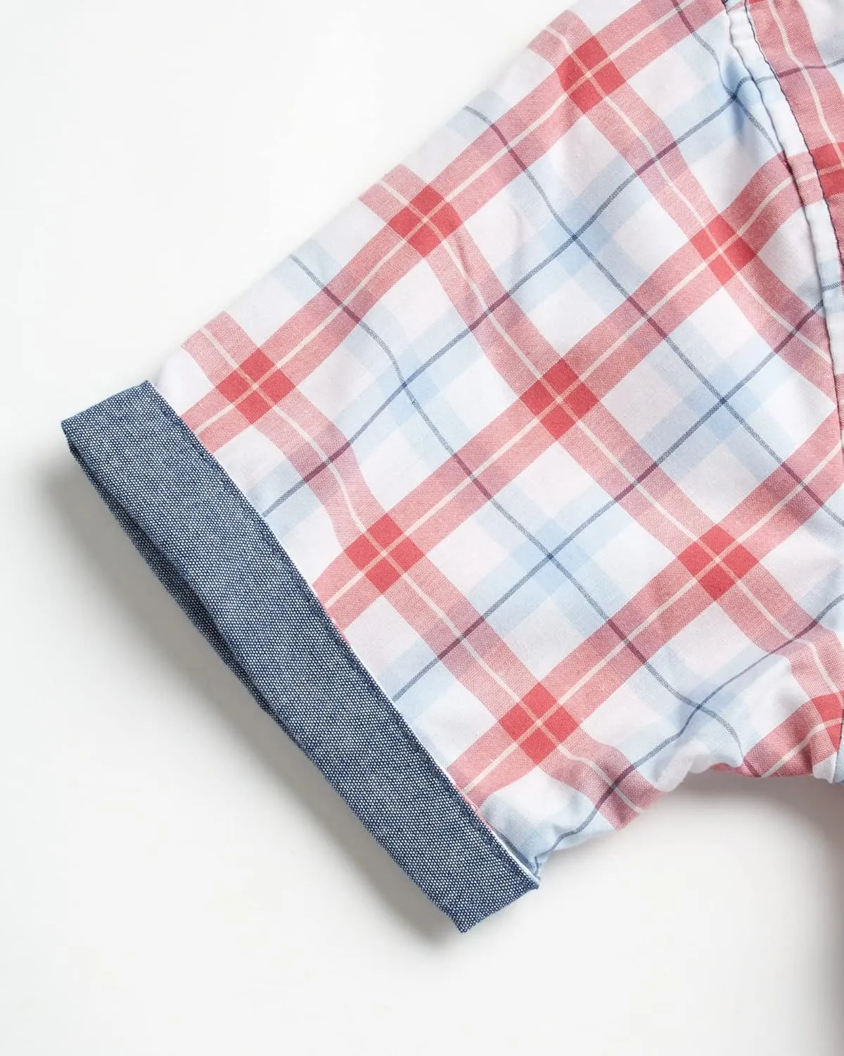 Ben Sherman Boys' Button Down Shirt - Casual Short Sleeve Woven Shirt - Kids' Collared Shirt for Boys (8-18)