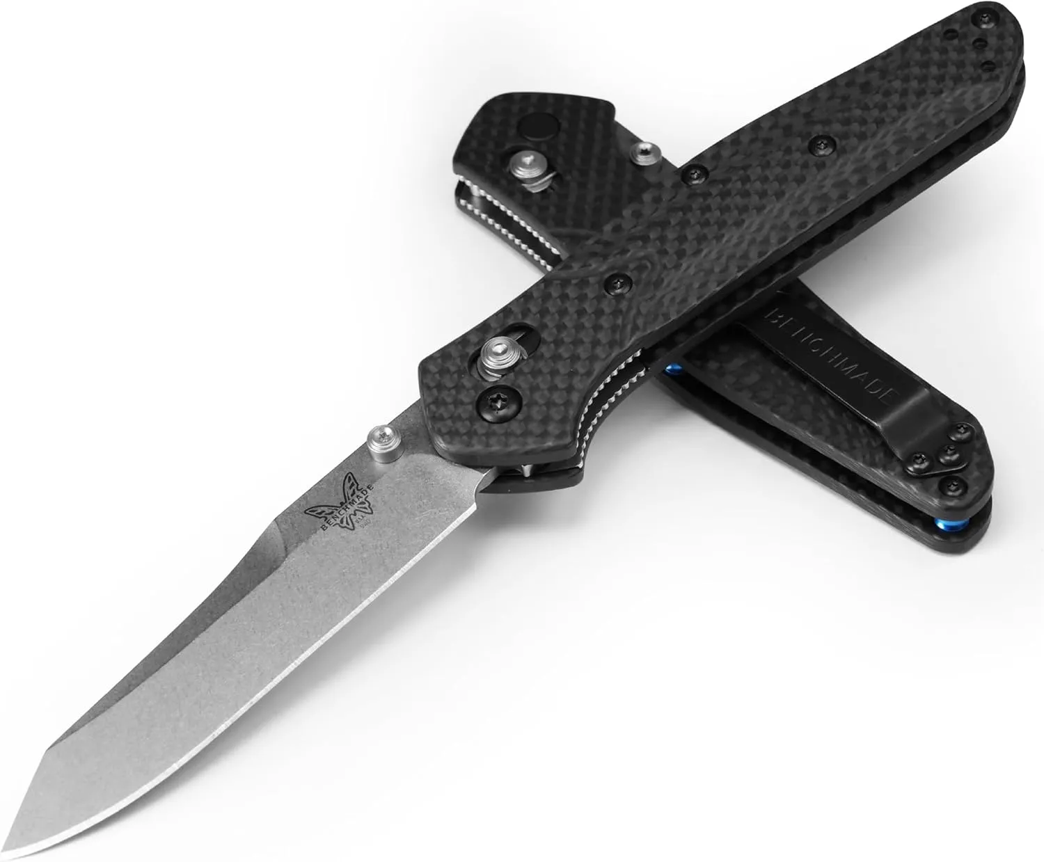 Benchmade - 940 EDC Manual Open Folding, Made in USA, Reverse Tanto Blade Knife