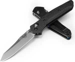 Benchmade - 940 EDC Manual Open Folding, Made in USA, Reverse Tanto Blade Knife