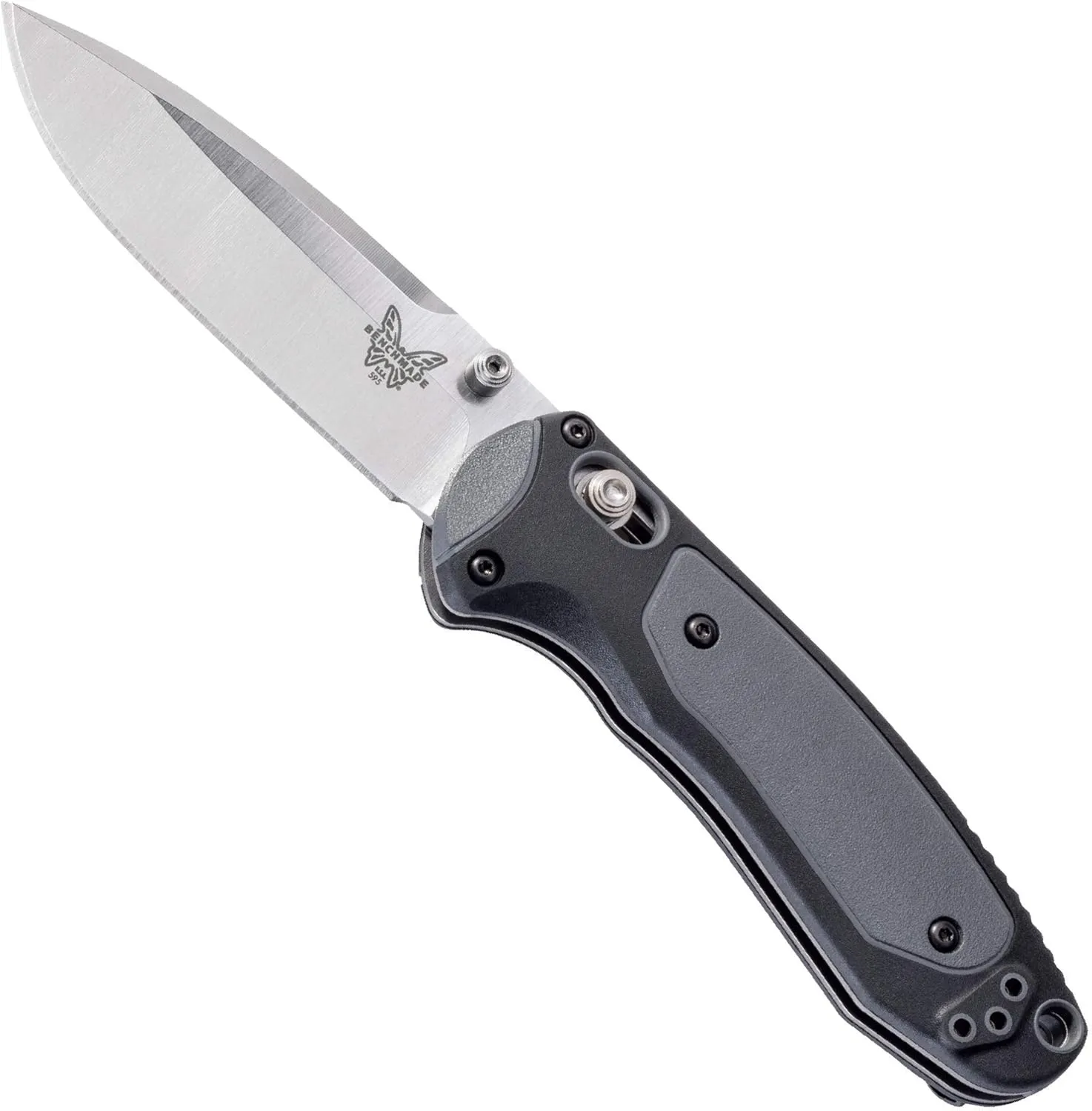 Benchmade - Mini Boost 595 Knife, Drop-Point Blade, Made in The USA