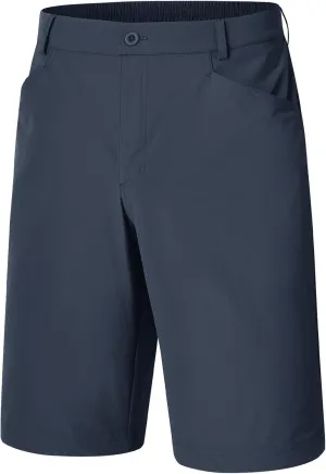 BGOWATU Men's Golf Shorts Stretch Casual Dress Work Shorts Hiking Shorts with 4 Pockets 11 Inch Inseam Lightweight