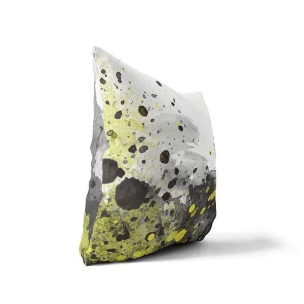 Black and Yellow Splatter