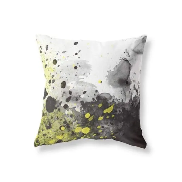 Black and Yellow Splatter