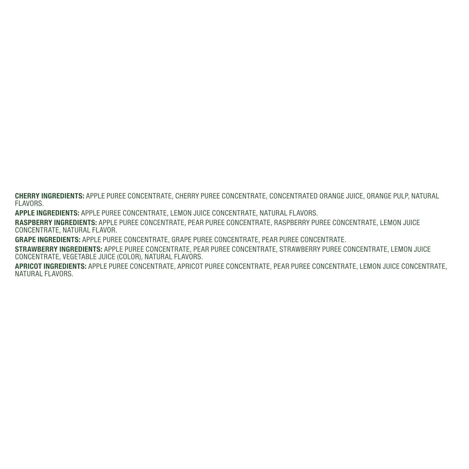 Black Forest, Stretch Island, Fruit Strips, Cherry, Apple, Raspberry, Grape, Strawberry, and Apricot, Zero Grams Added Sugar Non-GMO, 48 ct