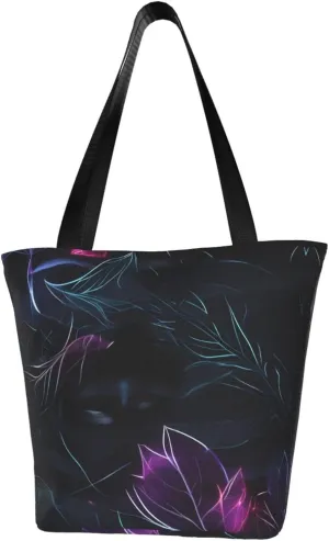 Black mystery Cross-body Shoulder Bag, Women's One-shoulder Handbag, Weekend Travel Shopping and Playing Shoulder Bag