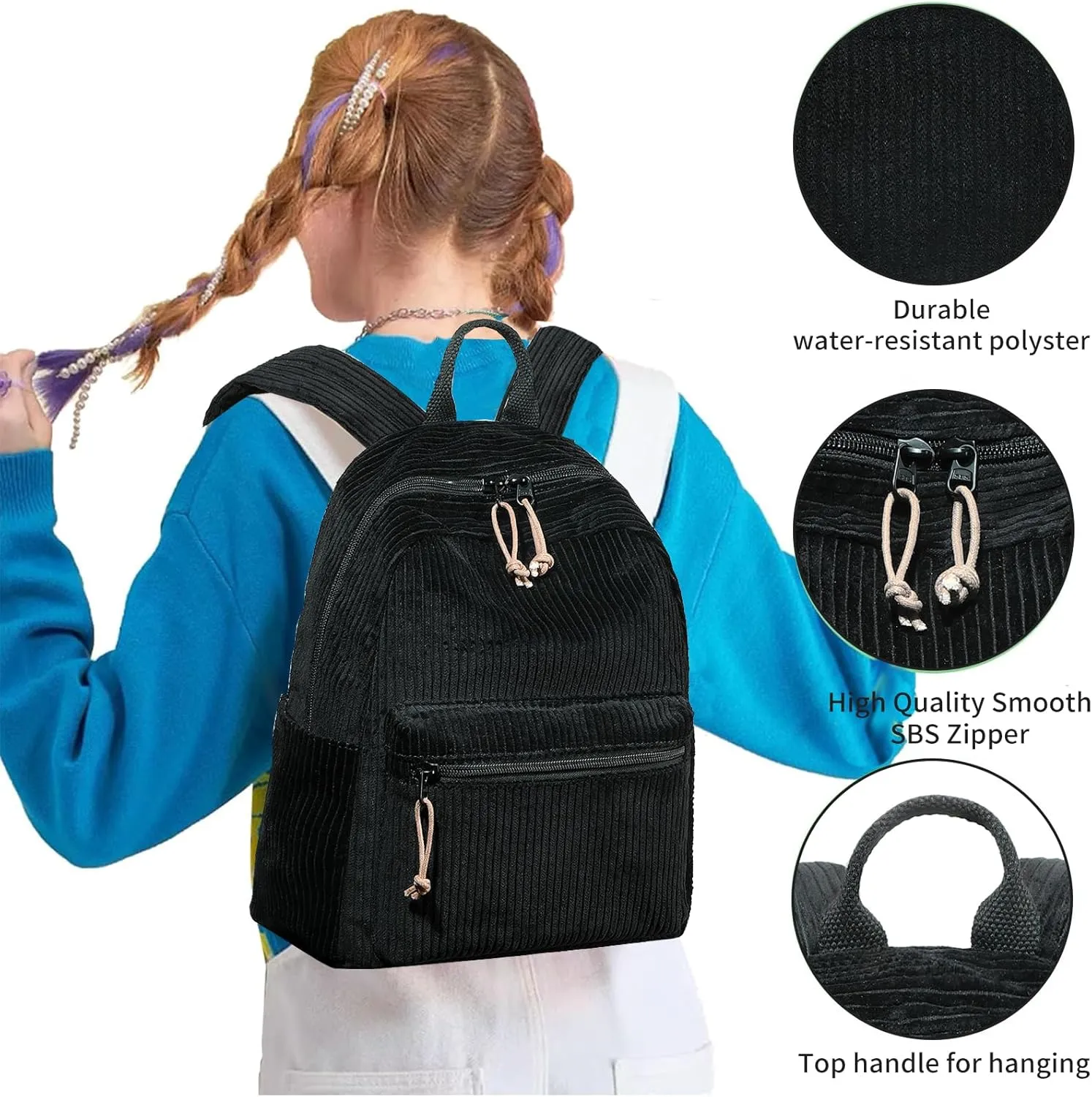 Bluboon Mini Backpacks for Girls Toddler Backpack Purse School Bookbag Kawaii Backpack Women