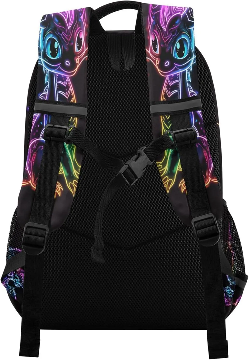 Blue Purple Green Dragon Backpack for Boys Girls Kids Elementary Bookbag School Bag Students Daypack Travel Rucksack