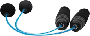 BODi Rope - Cordless Jump Rope for Men & Women - Indoor Workout Equipment with Weighted Handles and Smooth 360 Rotation - High-Tech Ball Bearings for Speed and Fitness - PVC Rope/Foam Handles/EVA Ball