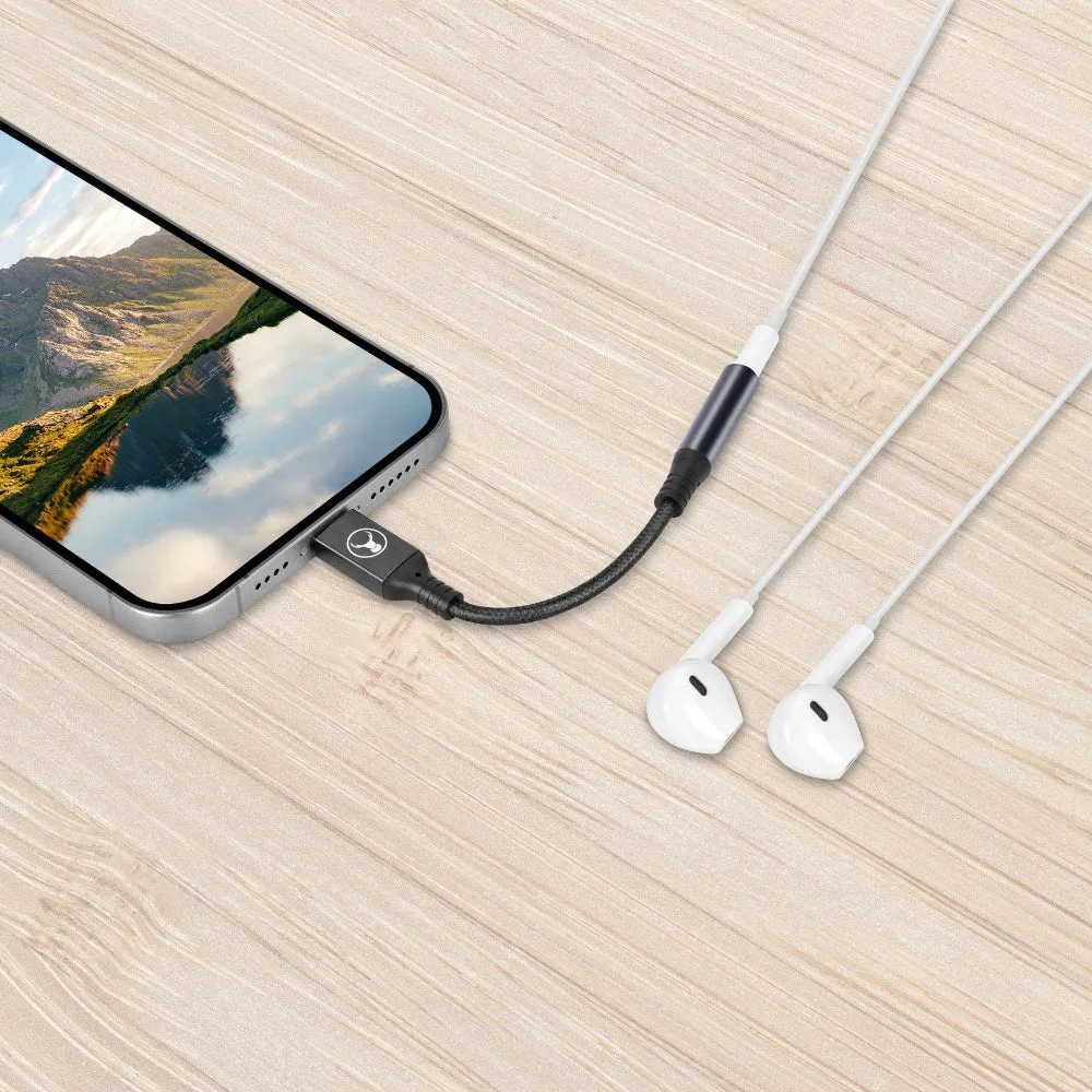 Bonelk USB-C to 3.5mm Long-Life Adapter