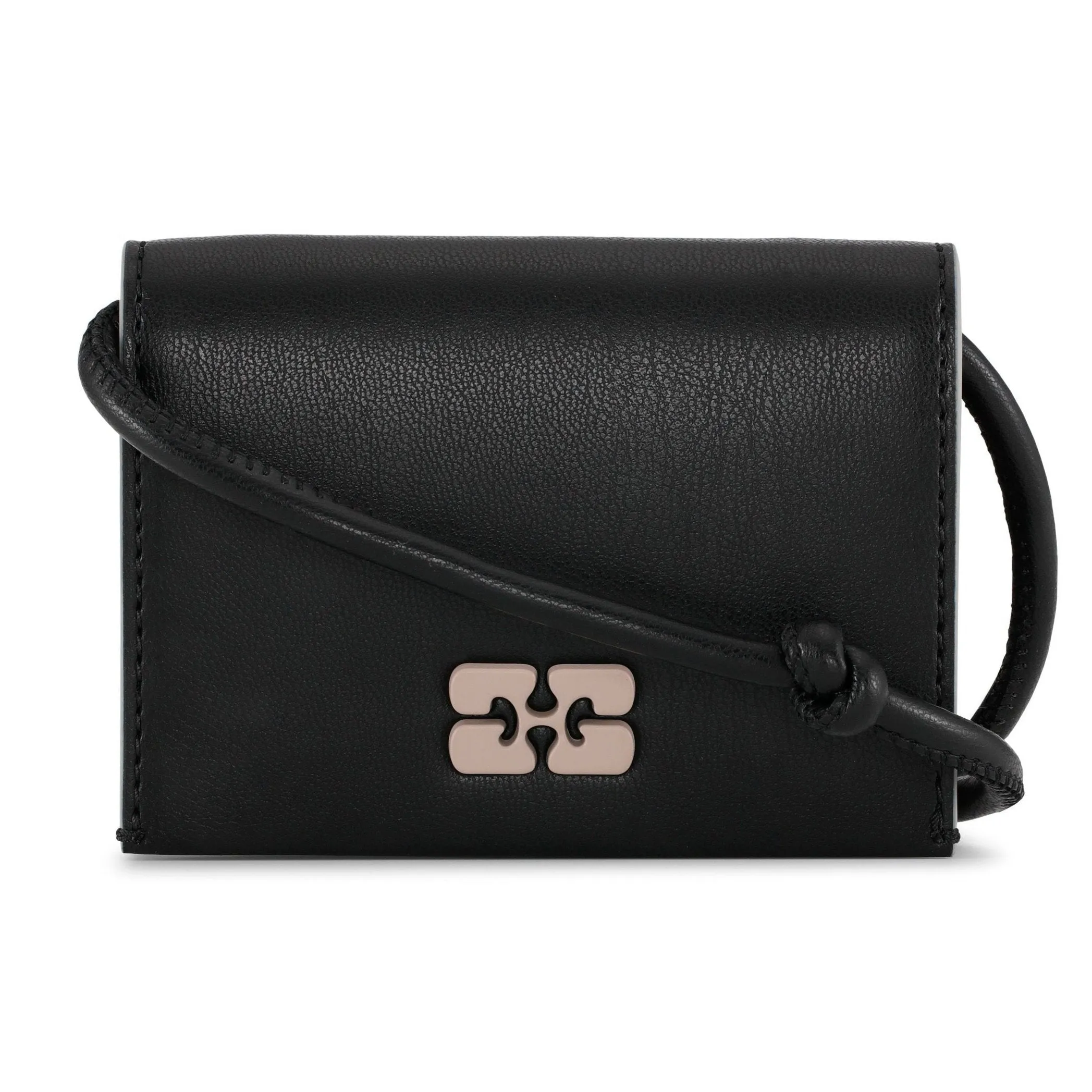 BOU WALLET ON STRAP | BLACK