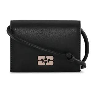 BOU WALLET ON STRAP | BLACK