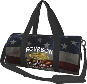 Bourbon Is A Vegetable 51% Corn By Law Duffel Bag Gym Bag Travel Sports Tote Large Foldable Beach Swim Yoga2