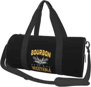 Bourbon Is A Vegetable 51% Corn By Law Duffel Bag Gym Bag Travel Sports Tote Large Foldable Beach Swim Yoga7